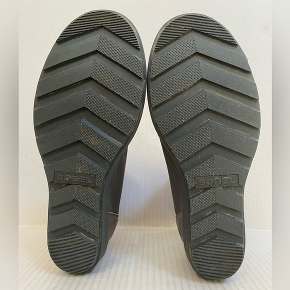 NWOB Sorel Evie II Lace Wedge Booties Size 8 - Picture 7 of 8